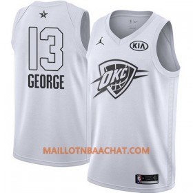 Maillot NBA Oklahoma City Thunder Paul George 13 2018 All-Star Jordan Brand Blanc Swingman - Homme